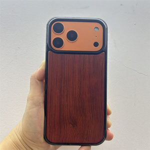 Laser Engravable Trống Gỗ Gỗ Tre Điện Thoại Di Động Trường Hợp Bìa Cho iPhone 17 16 15 14 13 12 11 Pro X XR XS Max 7 8 Cộng Với - Product Image 2