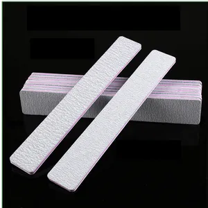 1000 Cái Logo Tùy Chỉnh Nail Tập Tin Chất Lượng Cao Emery Nail Sanding Tập Tin Với 100/180 100/100 80/80 Grit