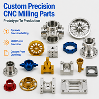 Service de fraisage CNC de précision, fabrication sur mesure de prototypes et de pièces usinées en aluminium, acier inoxydable, laiton, OEM