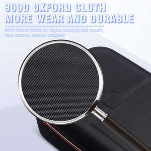 Étui de transport multifonctionnel antichoc avec emplacement pour cartes de jeu pour Nintendo <span class=keywords><strong>Switch</strong></span> 2, étui noir - Product Image 3