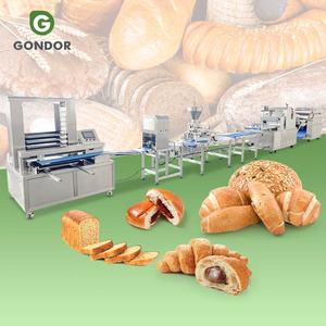 Ligne de fabrication de croissants allemands améliorée, machine automatique pour la production de pain, pour ensemble complet d'usine de tost - Product Image 1