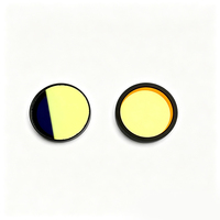 High Transmittance Optical Filter, Central Wavelength 450nm, Bandwidth 40 Tmax50, 200-1100nm Cut-off for Lab Optical Device