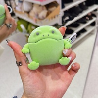 Étui de protection mignon en forme de grenouille compatible avec Pro3, étui pour écouteurs Pro2 pour la 4ème génération