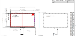 LCD Touch Module Capacitive Touchscreen 7&quot; <strong>TFT</strong> <strong>Display</strong> <strong>LED</strong> Backlight 1024x600 Resolution 400 Cd/m Brightness <strong>Panel</strong> Mounting - Product Image 6