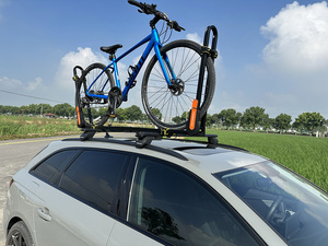 Pieza automática multifuncional para portabicicletas de 2 bicicletas para Estacionamiento seguro de bicicletas - Product Image 5