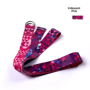 เข็มขัดและเชือกโยคะผ้าฝ้ายผสมโพลีเอสเตอร์ สำหรับผู้เริ่มต้น ฝึกโยคะที่บ้าน ฟิตเนส 183*3.8 ซม. อุปกรณ์เสริม ขายส่ง - Product Image 6