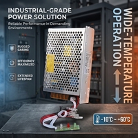 Fuente de Alimentación SC-120-12 de 120W con Cargador de Batería 13.8V 8A para CCTV y Control de Acceso
