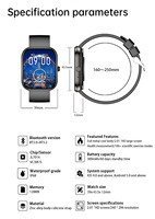 Montre connectée S5 avec grand écran de 2,01 pouces pour hommes et femmes, appels sans fil, étanche IP68, suivi de la forme physique, plus de 100 modes sportifs