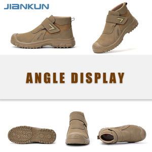 أحذية السلامة جيانكون للحامين بمعيار أوروبي ومقدمة فولاذية لمواقع البناء - Product Image 3