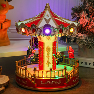 New <b>Christmas</b> Luminous Band Music Trojans Swing <b>Christmas</b> Decorations <b>Gift</b> Pendant Music <b>Box</b> Small <b>Gift</b> - Product Image 3
