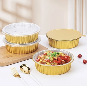 Cấp Thực Phẩm Chất Lượng Cao 2000Ml Dùng Một Lần Có Thể Tái Chế Vòng Nhôm Lá <span class=keywords><strong>Container</strong></span> Cho Baking Bao Bì Dã Ngoại Hộp - Product Image 3