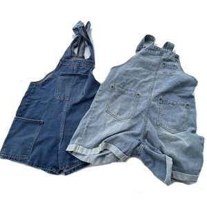 Bales de vêtements usagés d'usine, vêtements coréens d'<span class=keywords><strong>occasion</strong></span>, bretelles courtes, pantalons longs pour femmes, pré-aimés, en lot, Klgs - Product Image 1