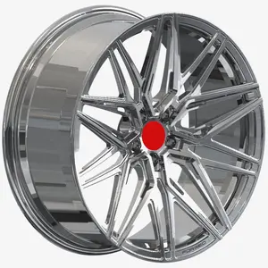 GVICHN Brand Custom Monoblock Forged Wheels Forged Rims 6061 Aluminum Polished Passenger Car Rims