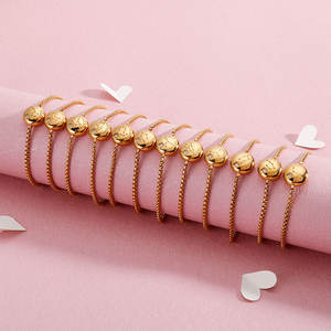 Pulsera y Brazaletes de Moda para Mujer en Acero Inoxidable 316L de Lujo, Chapados en Oro PVD de 14k y 18k, con Circonitas y Diseño del Zodiaco - Product Image 2