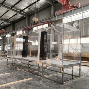 Su misura moderna a buon mercato grande acquario acquario acquario acrilico acquario acquario decorativo acquario acquario - Product Image 1