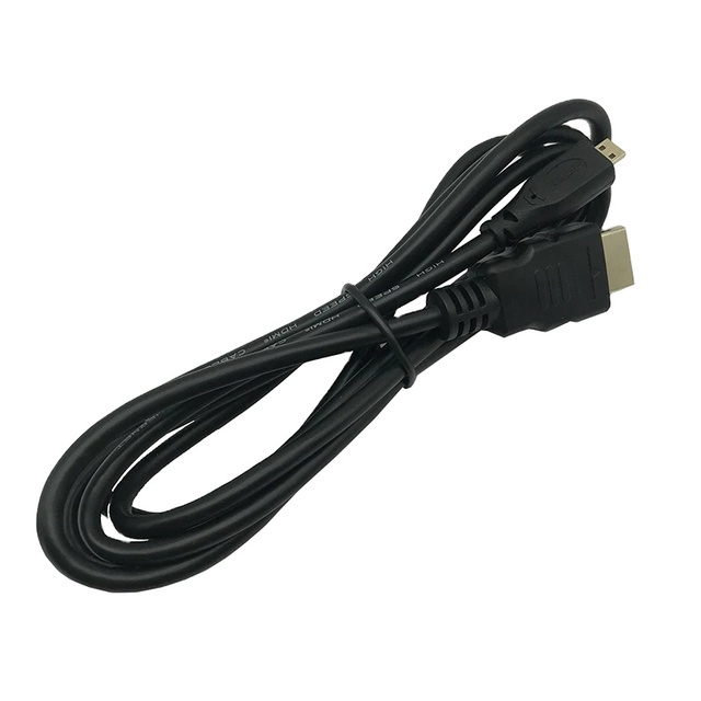 Raspberry Pi 4B Micro HDMII to HDMII Video HD Cable 4K 60Hz Video Displays Raspberry Pi Connection Cable 1meter Pure Copper Core