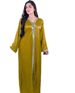 Abaya vestido manga longa feminino, vestido de manga longa para mulheres, kaftan, dubai, peru, festa de casamento, 2023