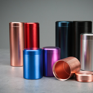 Xách Tay Titan Hợp Kim Nhôm Trà Canister Một Gói Nhỏ Sắt Kín Hộp Rỗng Cho Trà Lưu Trữ Thực Phẩm Lưu Trữ & <span class=keywords><strong>Container</strong></span> - Product Image 4