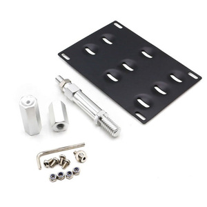 Aluminum License Frame 175 Mm Sport Style <b>Hook</b> Type For <b>Car</b> Trailer Plate Mounting - Product Image 1