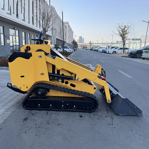 Mini-chargeuse compacte EPA de bonne qualité avec moteur diesel Kubota, commande PLC, chenilles et siège, à vendre - Product Image 3