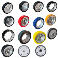 Roues pivotantes pour palettes en PU, TPR et nylon de 3, 4, 5, 6 et 8 pouces, roulettes en acier inoxydable de qualité alimentaire pour environnements humides