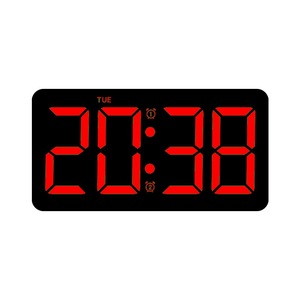 2803 mới đơn giản màn hình lớn Treo Máy tính để bàn đồng hồ treo tường nhiệt độ đa chức năng đồng hồ báo thức - Product Image 4