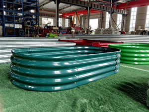 Nuevo Estilo de Jardinera Elevada de Acero Galvanizado para Cultivo de Vegetales y Flores en Casa, Ecológica, para Uso en Interiores/Exteriores - Product Image 6