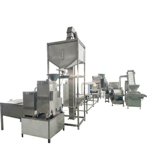 Máquina para hacer pasta de nueces molidas de fábrica y tahini de sésamo, molinillo de mantequilla de nueces de proceso completo y planta extractora de aceite - Product Image 1