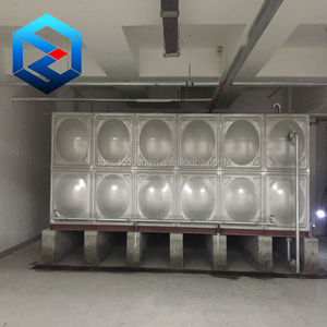 Tanque de Almacenamiento de <span class=keywords><strong>Agua</strong></span> Modular Portátil Combinado de Acero Inoxidable SS304 de 200000 Litros, Ensamblado, 10x5x4M, Fabricante - Product Image 6