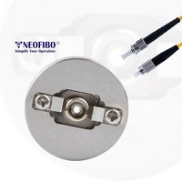 NEOFIBO HD-2.50MM 2.5mm Embout en céramique 125mm Disque en plastique pour polisseuse d'angle Fixation de polissage à fibre optique manuelle