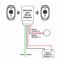 Système de verrouillage antivol à télécommande avec relais 12V et clé sans fil pour la protection de la sécurité des motos et des voitures