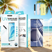 Protector de Pantalla de Vidrio con Curado UV en Stock, Bajo Precio para HW P30 Pro, P40 Pro, P40 Pro Plus, P50 PRO, P50 PRO PLUS, P60, P60PRO, P60ART