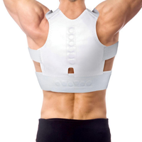 Ceinture de soutien dorsal ajustable, respirante et légère pour la thérapie magnétique Tomalin, correction de la posture