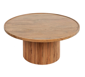 <b>Solid</b> <b>Wood</b> Wooden Coffee <b>Table</b> With Sturdy Legs Perfect For Living Room Centerpiece And Stylish Home Decoration - Product Image 4