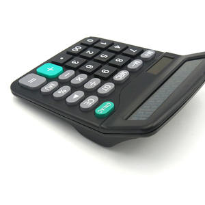 Calculatrice de bureau solaire Logokk KK-837 à 12 chiffres, double alimentation, usage général, cadeau d'affaires - Product Image 4