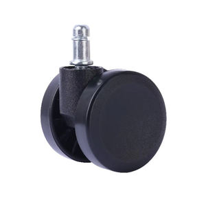 Roulettes pivotantes à 360 degrés en nylon PA6 réglables, 50-100 mm, charge 30-35 kg, pour chaise de bureau moderne, roues jumelées de 2,5 pouces pour l'école - Product Image 5