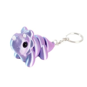 Llavero de Plástico Impreso en 3D de Feeron, Dinosaurios Coloridos, Regalos Flexibles para Niños, Entrega en Paquetes en 2-7 Días - Product Image 4
