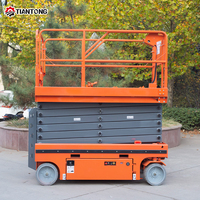 Plateforme élévatrice à ciseaux hydraulique électrique portable avec livraison gratuite