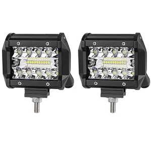 Luz Led DE TRABAJO automática, barra de foco Led de 4 pulgadas y 60W, lámpara de conducción para tractores SUV, motocicleta, vehículo todoterreno, accesorios para camiones, 24V