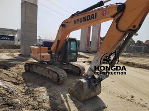 Excavadora Hyundai 215VX sobre orugas de servicio pesado de 20 toneladas de Corea utilizada con componentes de núcleo de engranaje y buen precio - Product Image 6