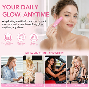 Ikzee PDRN Collagen Volume Multi Balm Stick USA Warehouse Crema Facial Hidratante y Voluminizadora para Labios, Ojos y Cuello, Cuidado Antienvejecimiento de la Piel - Product Image 4