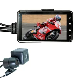 A11 yeni model motosiklet dvr Video Kaydedici/çift kamera Araba Kara Kutu/Araç Sürüş Kaydedici