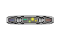 2.0 batterie portable incluse haut-parleur d'ordinateur portable sans fil de jeu pour pc avec lumière led rvb haut-parleurs maison système audio son