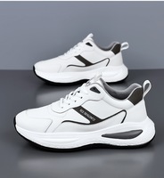 Chaussures de course pour hommes à semelle épaisse, rehaussantes, style Dad Shoes, couleurs noir, blanc, Panda, prêtes à être expédiées, en stock, faible MOQ
