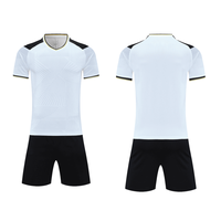 Fußballtrikot Maßgeschneidertes Fußballshirt Fan-Version Atmungsaktiv Sommer 100% Polyester Trainingsausrüstung