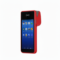 Terminal de point de vente Android 8 cœurs 4G, mini caisse enregistreuse portable 5 pouces, système de facturation mobile pour restaurant