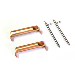 Adaptateur de barrette à ressort à dégagement rapide en acier inoxydable de 22 mm pour bracelet de montre <span class=keywords><strong>Fitbit</strong></span> <span class=keywords><strong>Versa</strong></span> 2 / <span class=keywords><strong>Versa</strong></span> / <span class=keywords><strong>Versa</strong></span> <span class=keywords><strong>Lite</strong></span> - Product Image 3