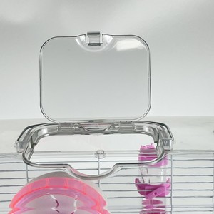 Vendita Diretta dalla Fabbrica: Terrario Trasparente Multistrato in Acrilico di Lusso per l'Allevamento di Criceti - Product Image 3