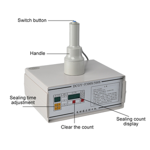 Desktop Pointed Mouth Bottle Aluminum <b>Foil</b> Induction Sealing Machine For Plastic Glass <b>Container</b> - Product Image 1