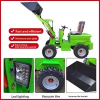 Mini-chargeuse sur chenilles diesel certifiée CE ISO 9001 ROPS pour travaux de terrassement et petits projets de construction